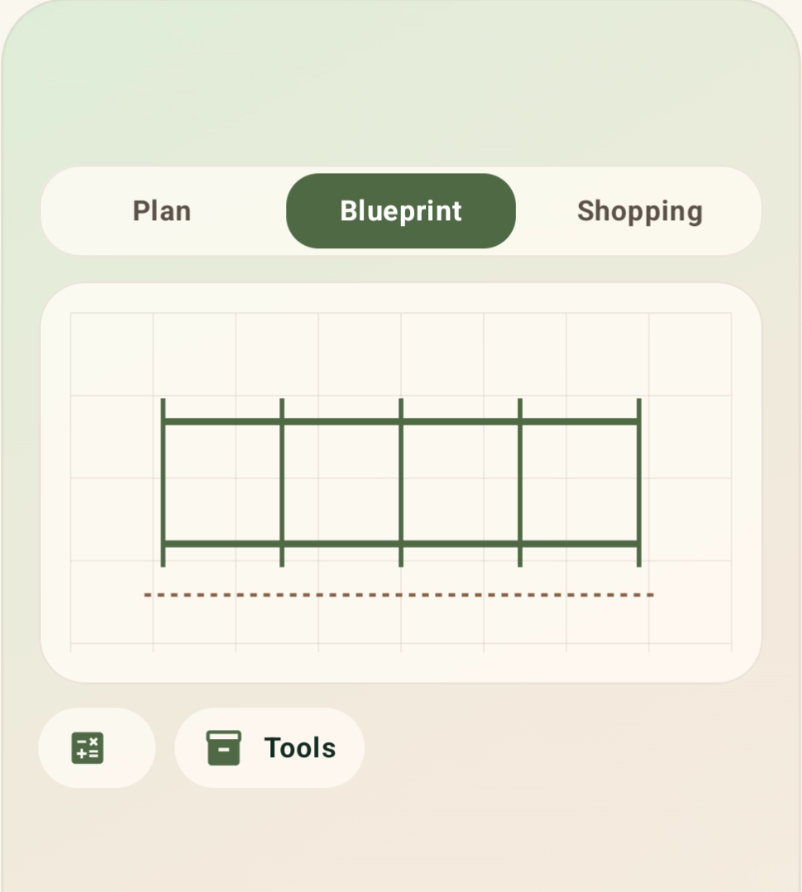 Builtwy app feature: Technical blueprints